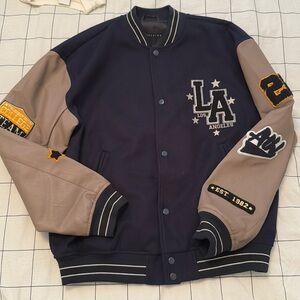 Bomber varsity jacket